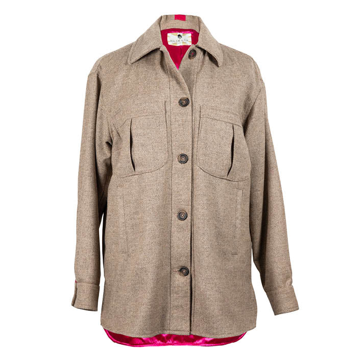 Oat tweed Shacket