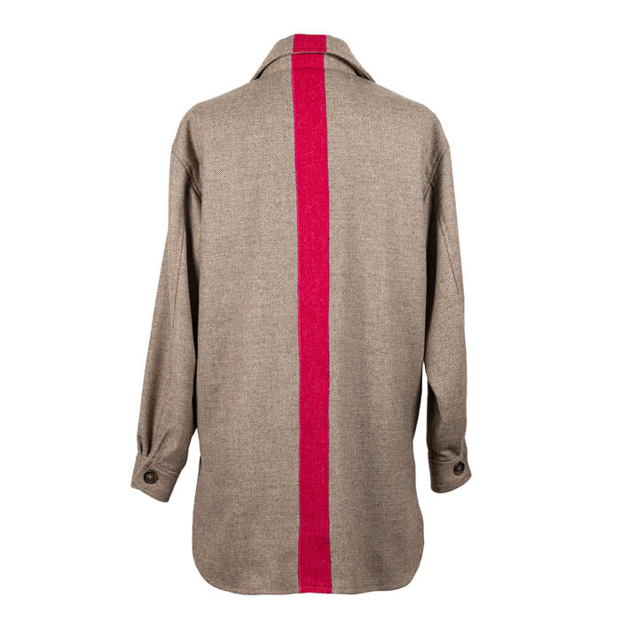 Oat tweed Shacket