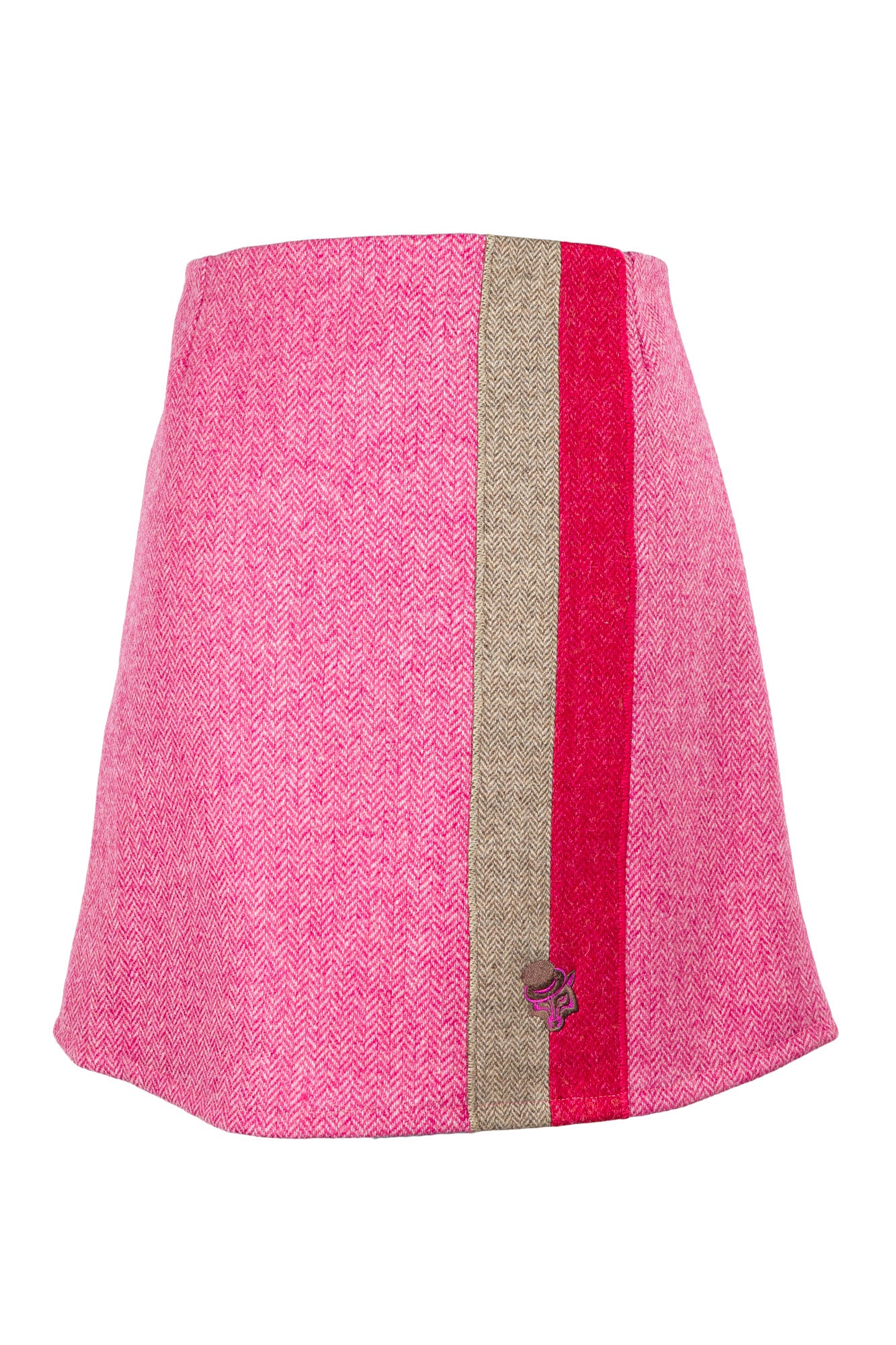 Pink Stripe Skirt