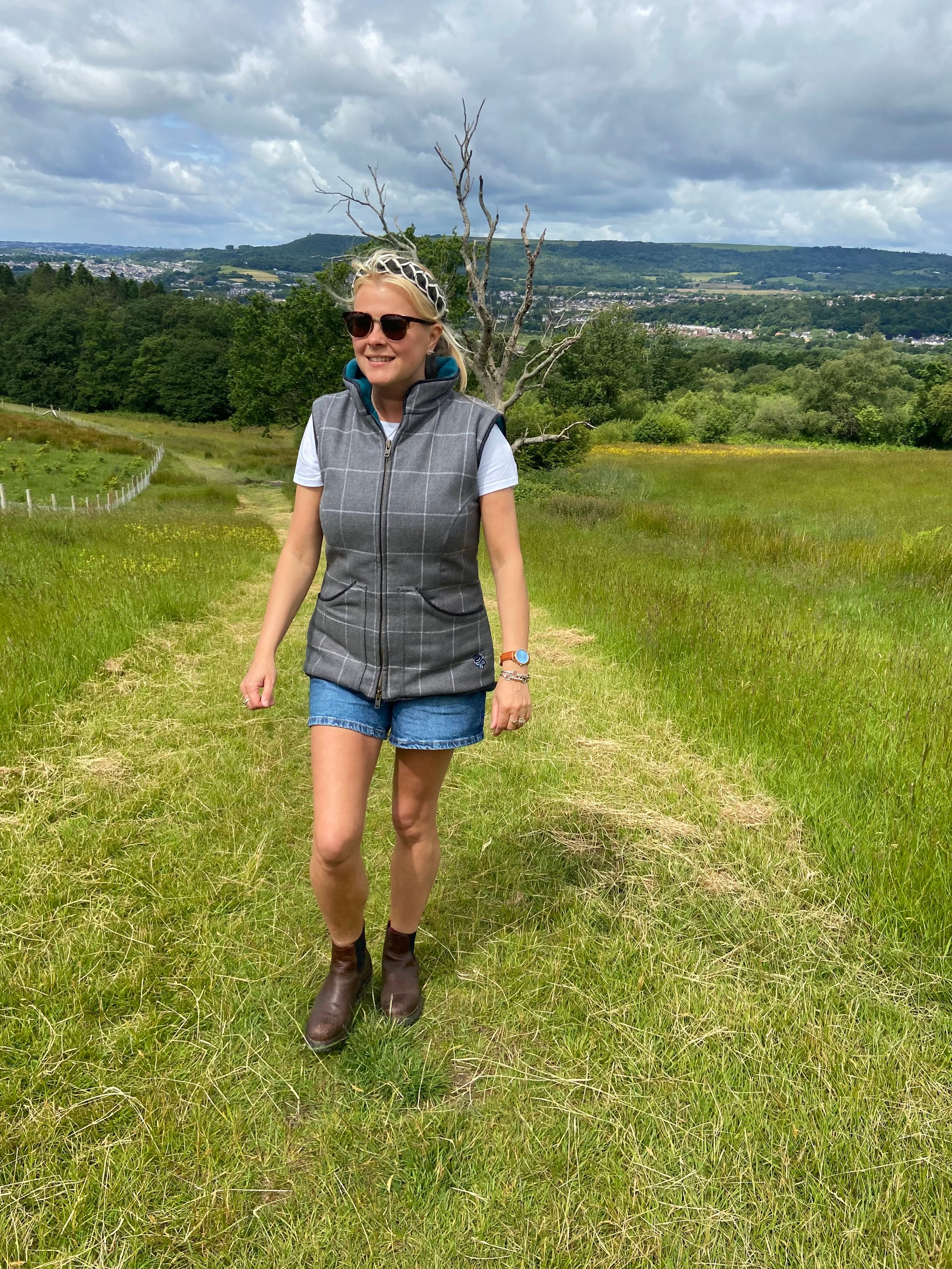 Selkie Ladies Tweed Gilet