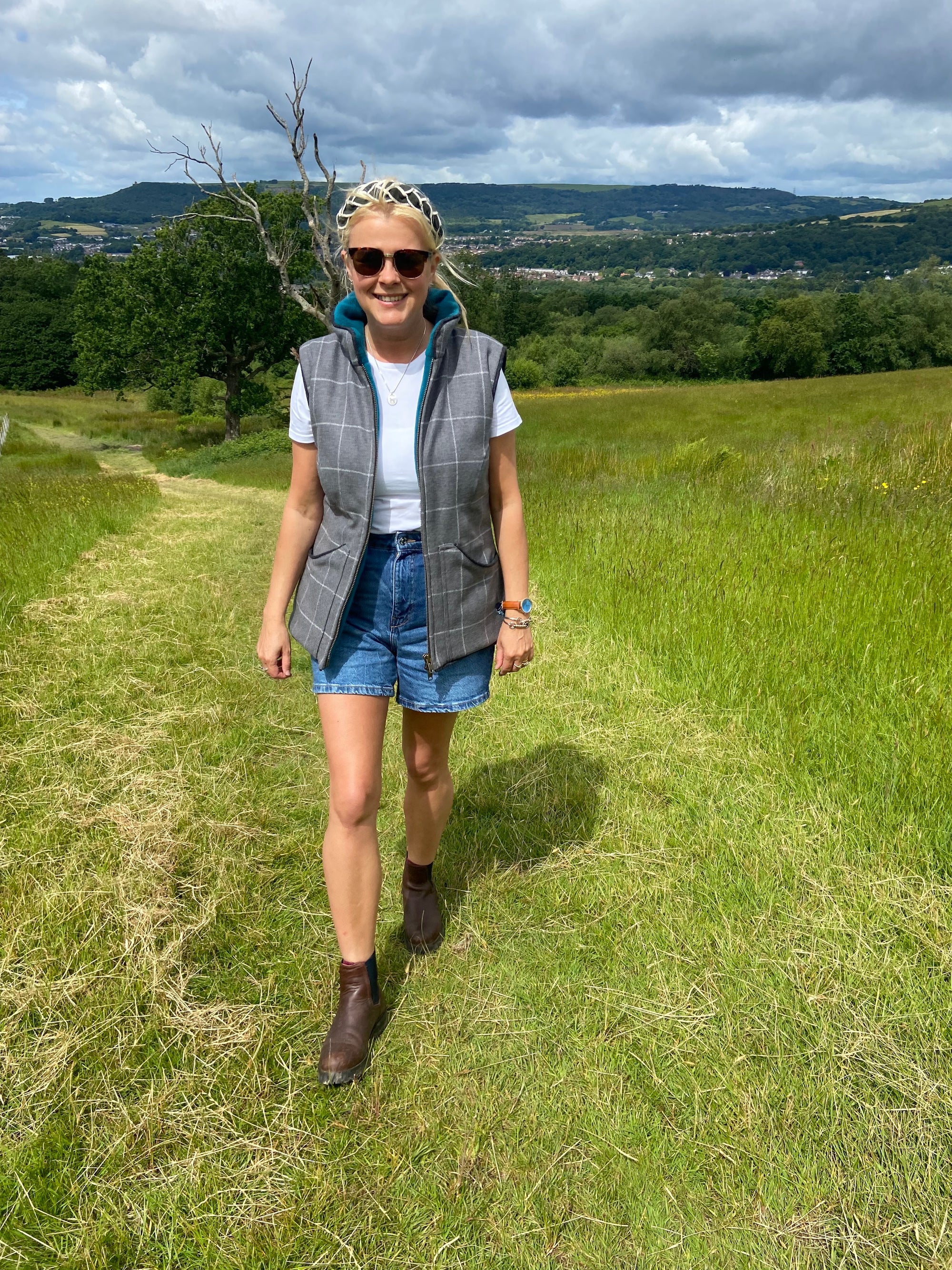 Selkie Ladies Tweed Gilet