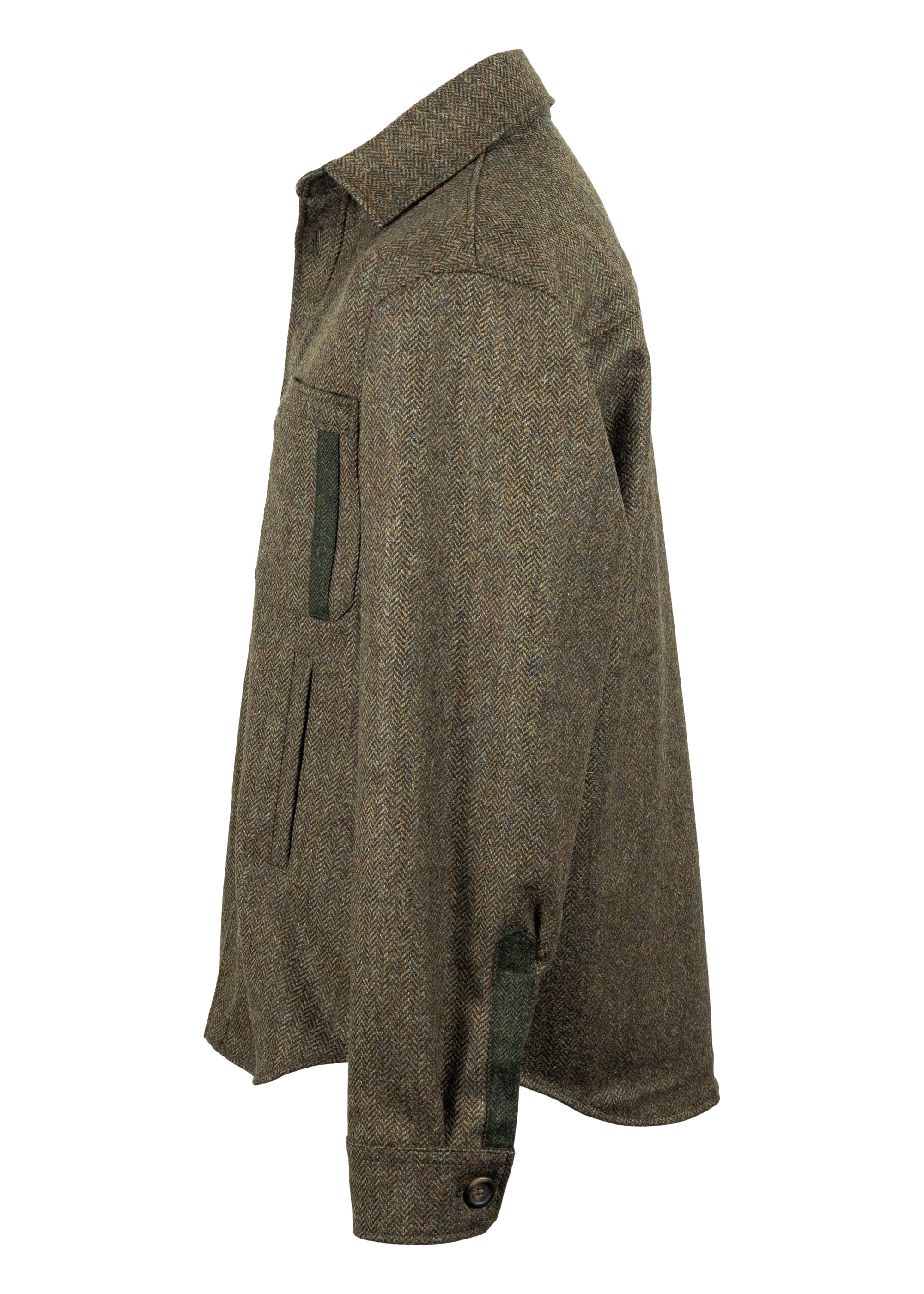 Mens Tweed Shacket
