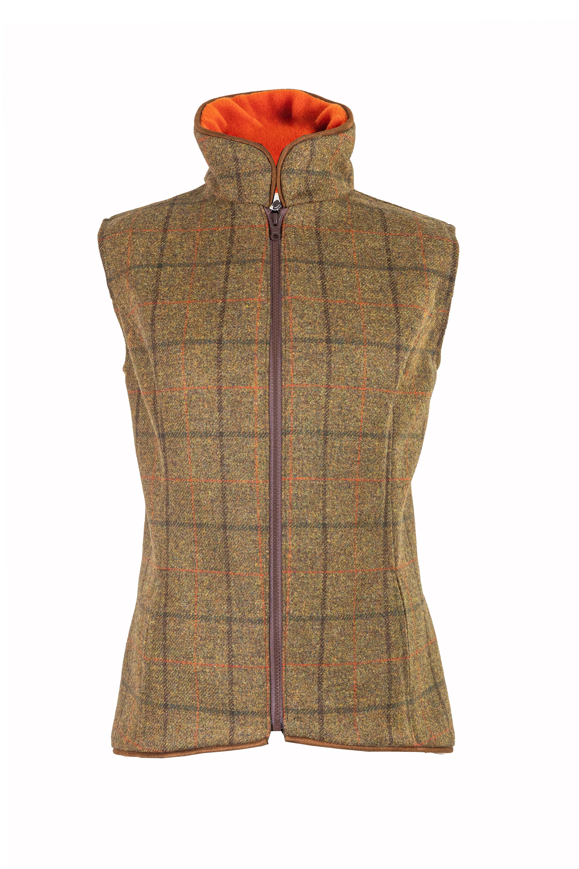 Tango Ladies Fitted Tweed Gilet