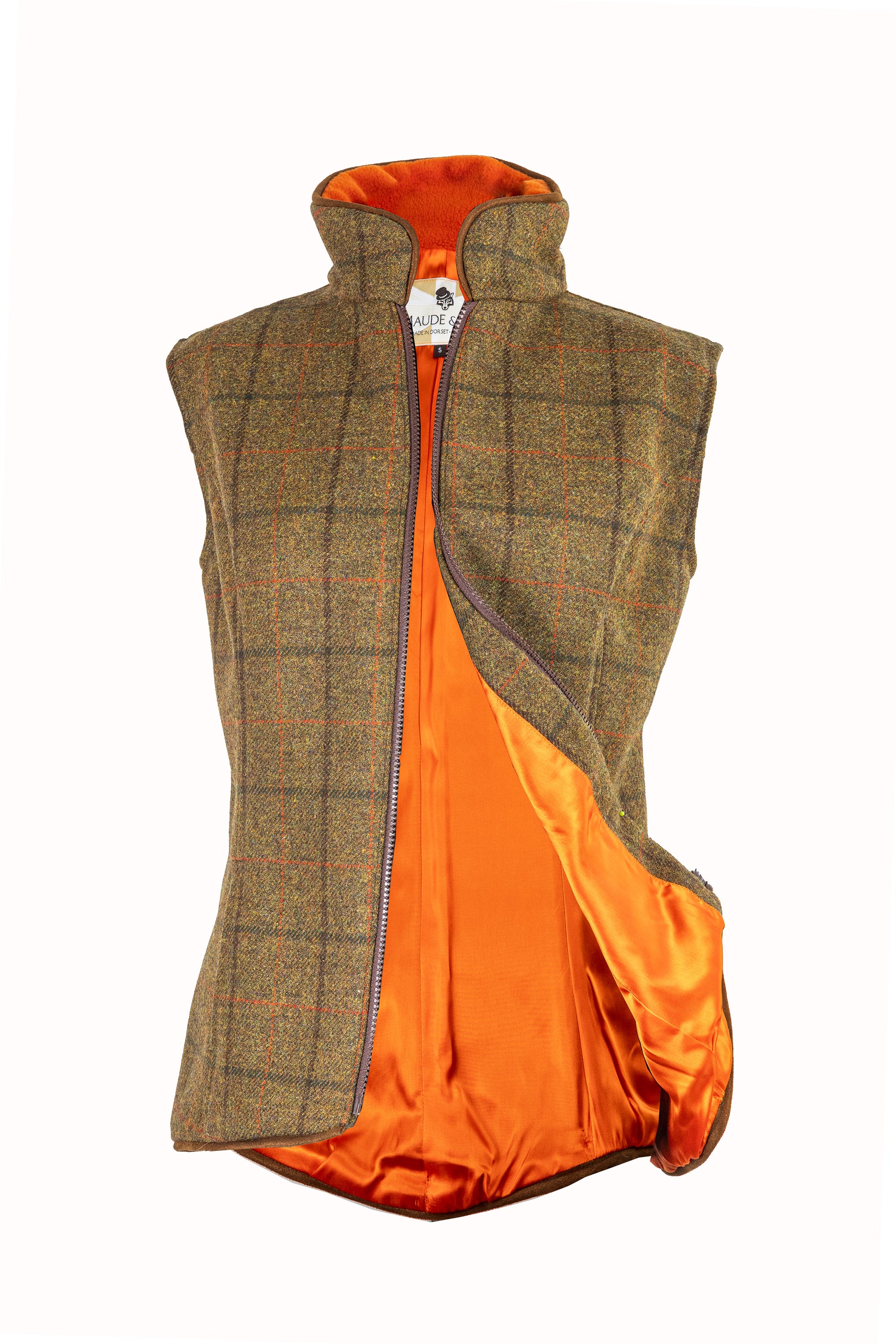 Tango Ladies Fitted Tweed Gilet