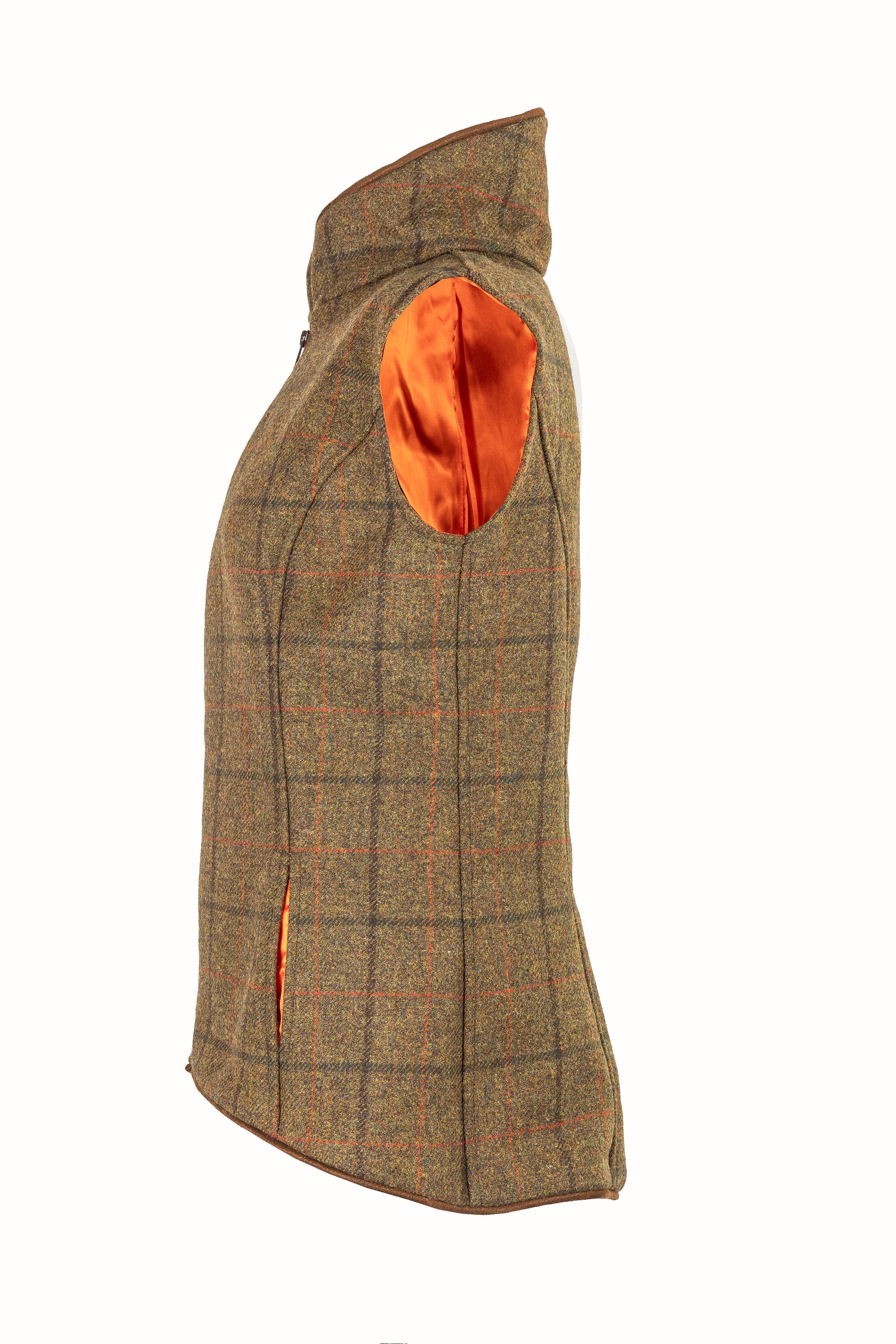 Tango Ladies Fitted Tweed Gilet