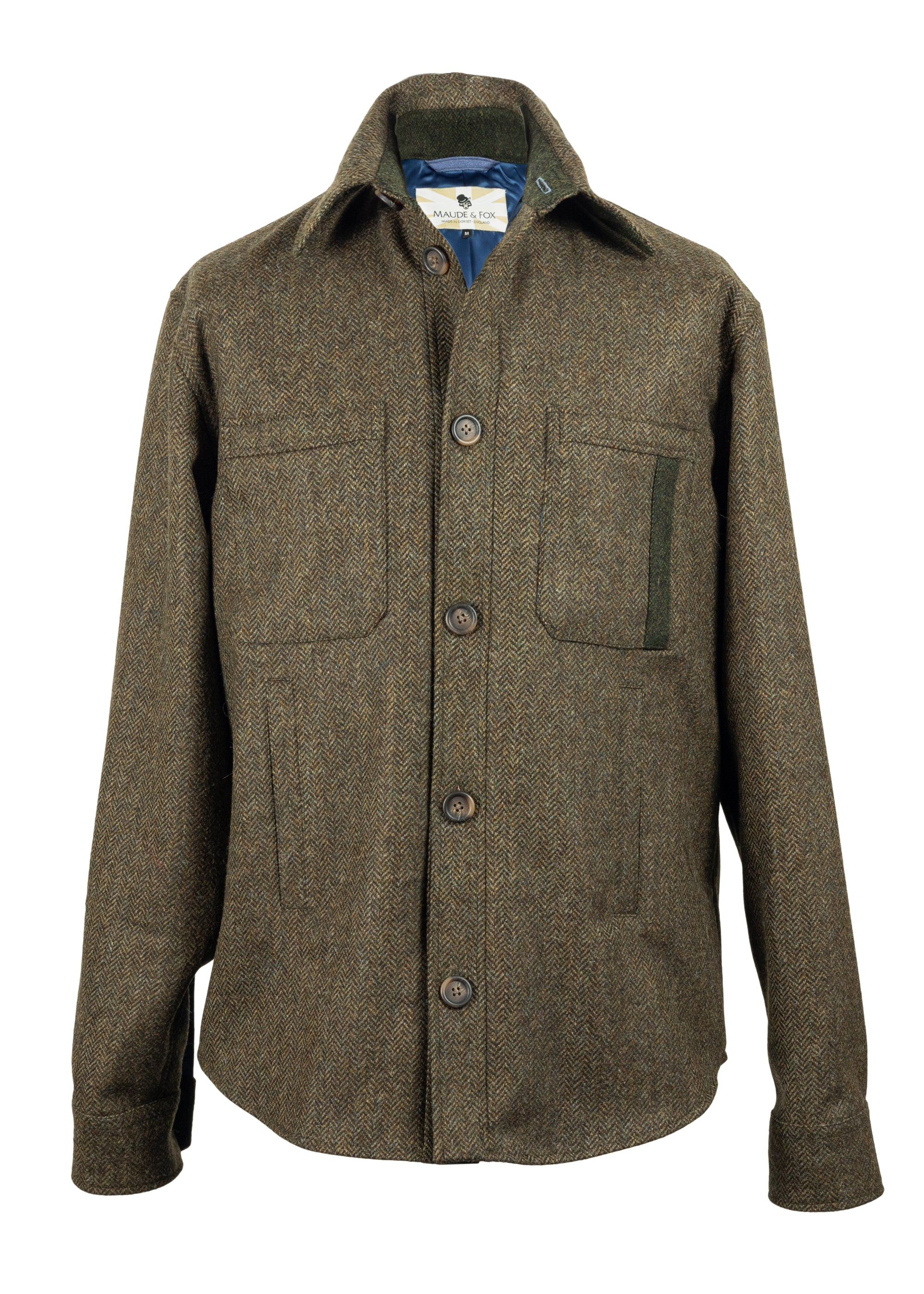 Mens Tweed Shacket