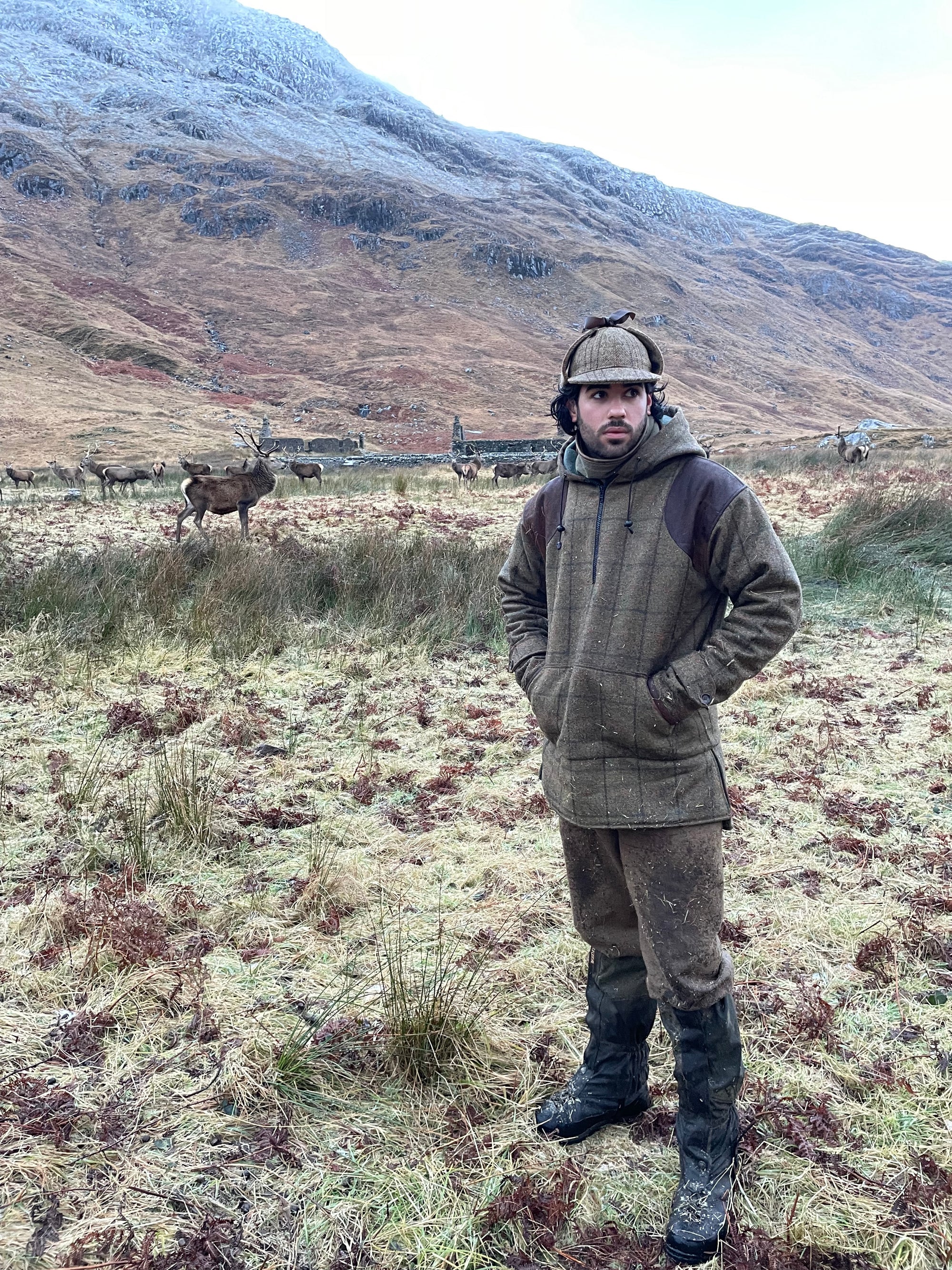Gamekeeper Tweed Hoodie