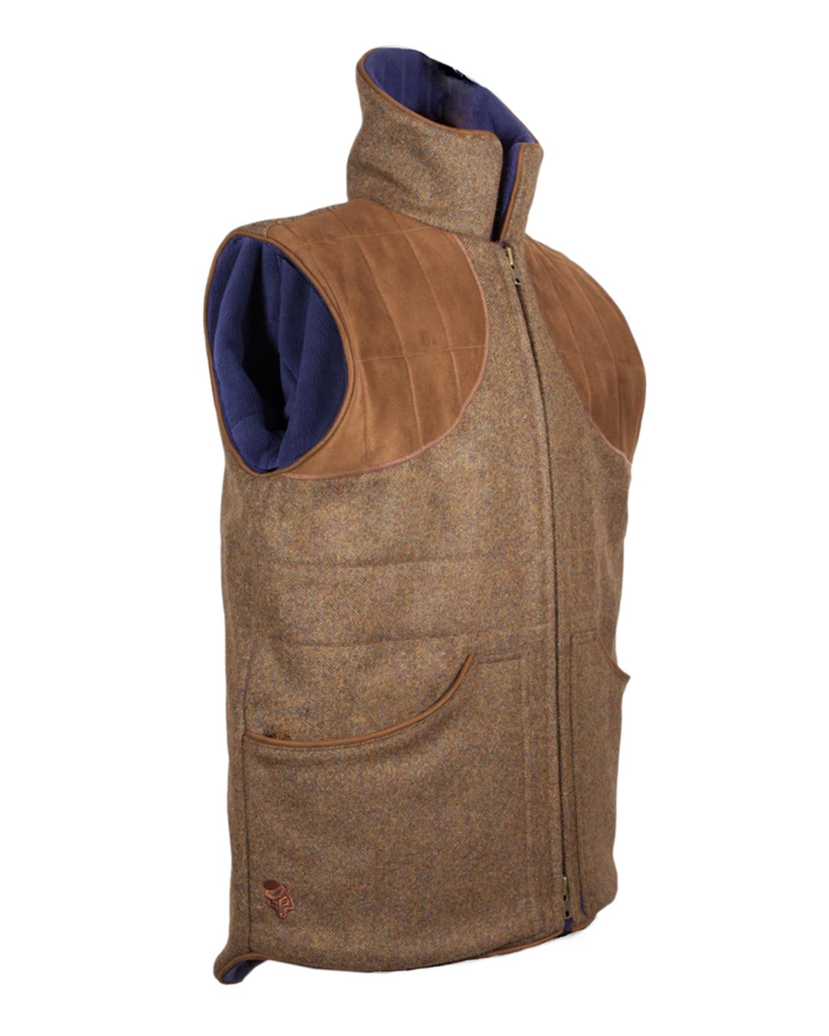 The Peat Tweed Shooting Gilet