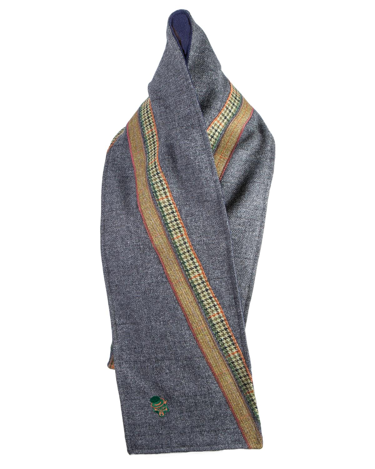 The Grey Stripe Scarf
