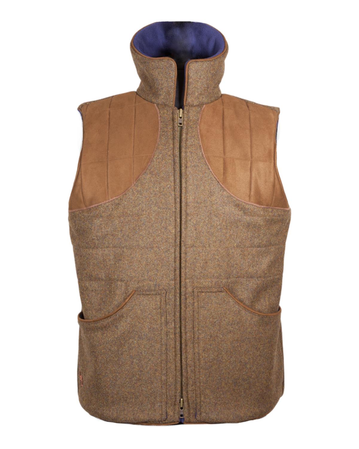 The Peat Tweed Shooting Gilet