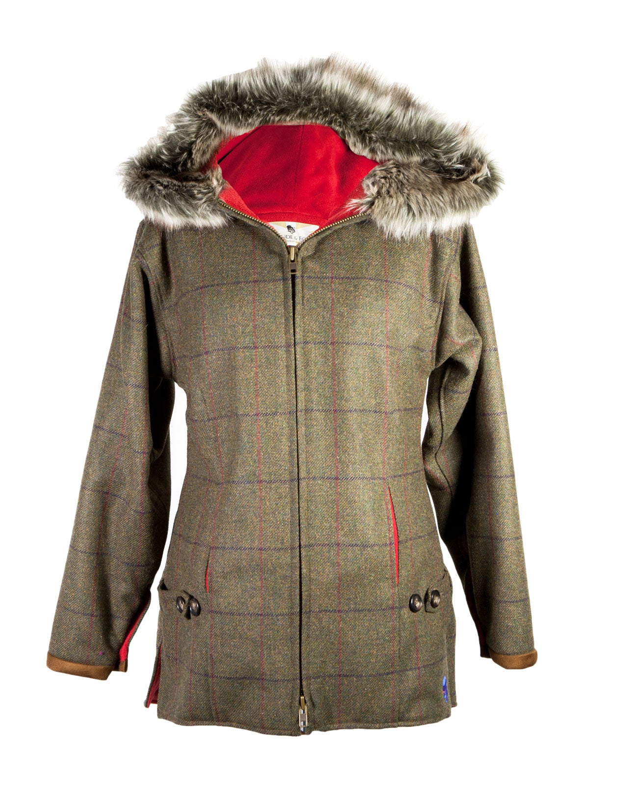 Fur Fly Henley Tweed Coat