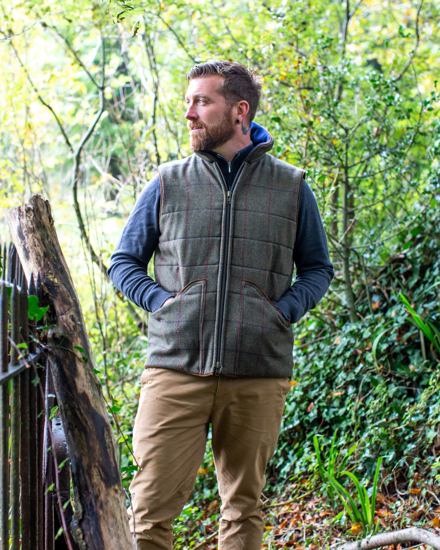 Henley Tweed Gilet