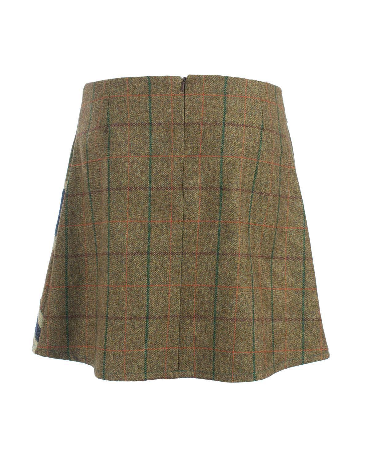 The Patriot Tweed Skirt - Blue Jack