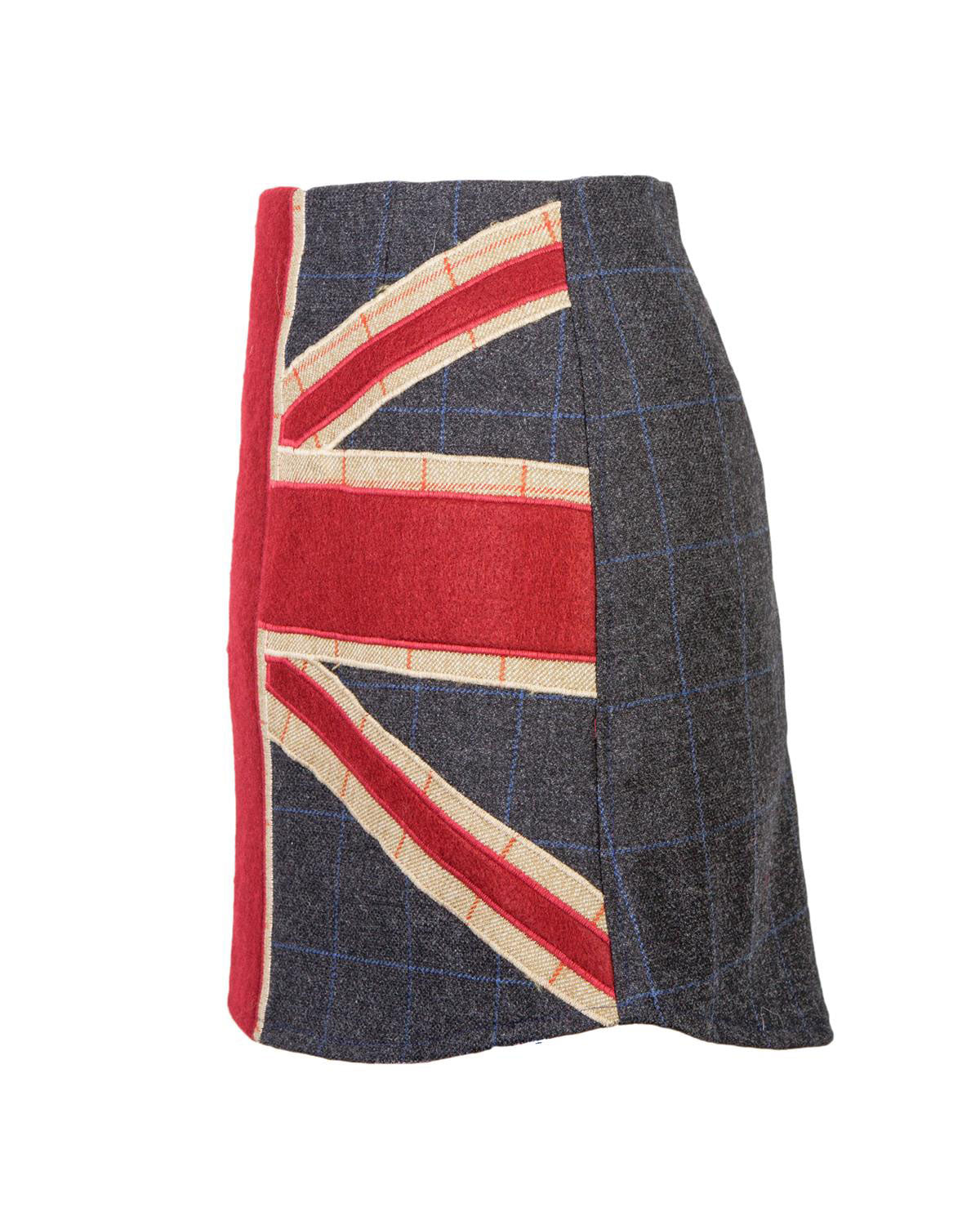 The Patriot Tweed Skirt - Red Jack