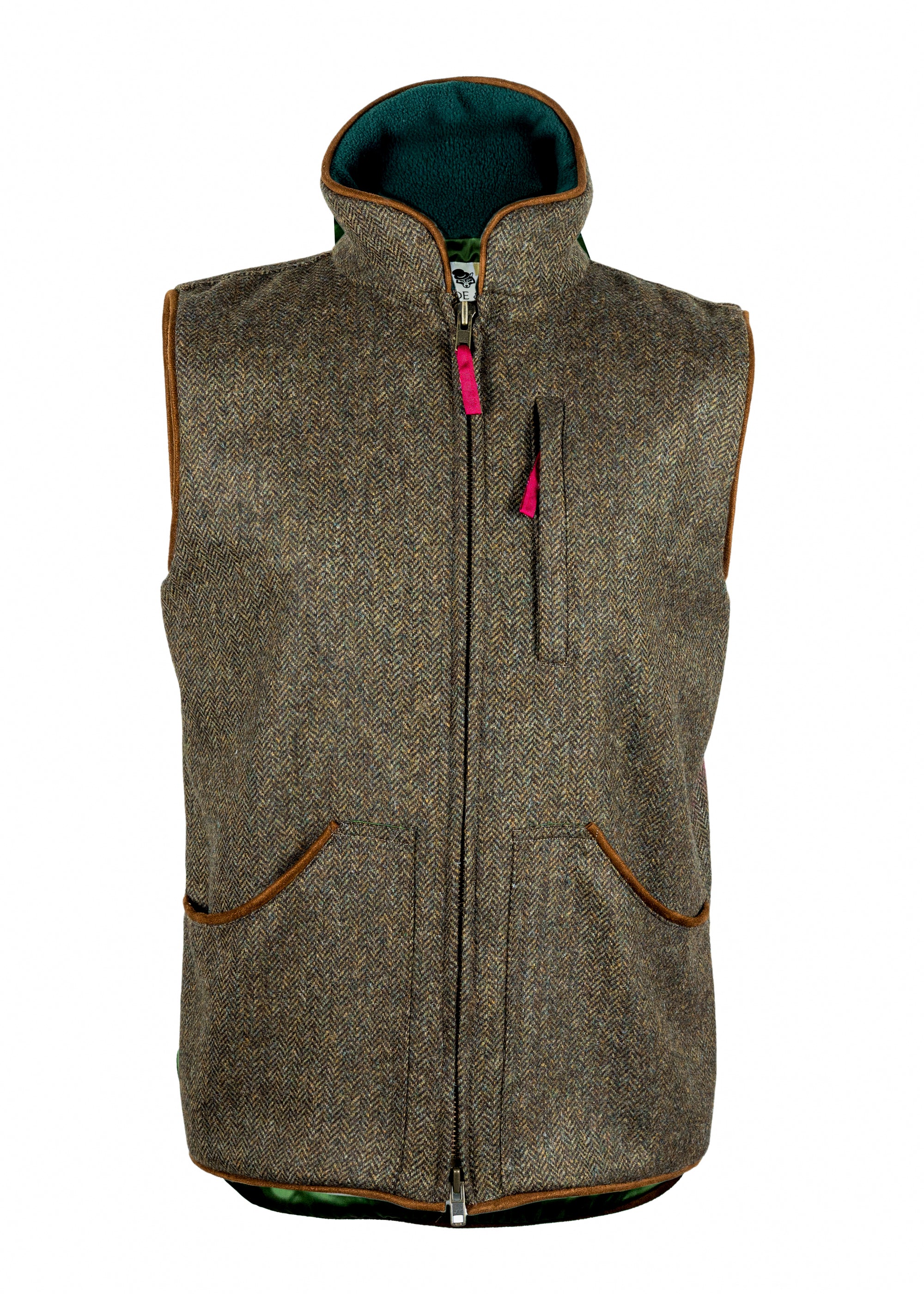 Woodcock Lightweight Tweed Gilet