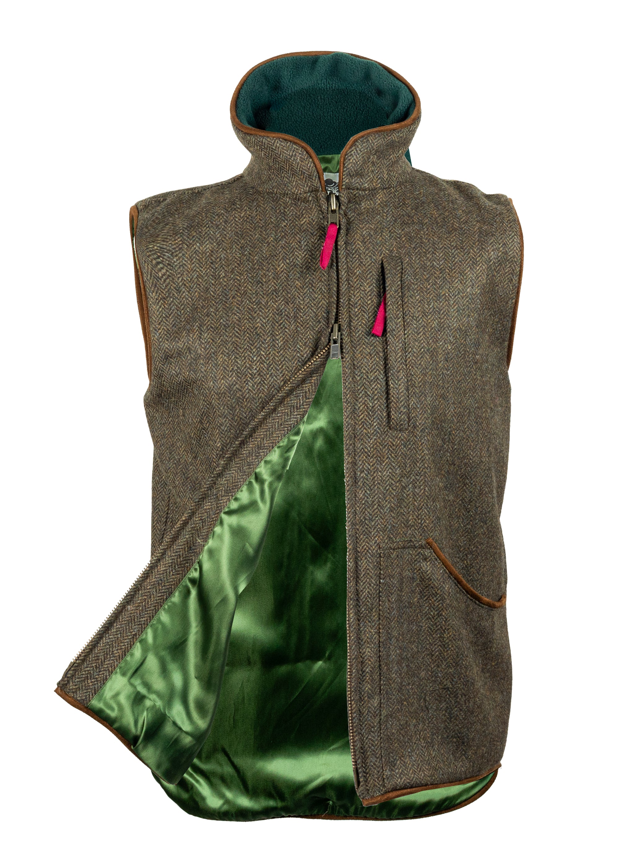 Woodcock Lightweight Tweed Gilet