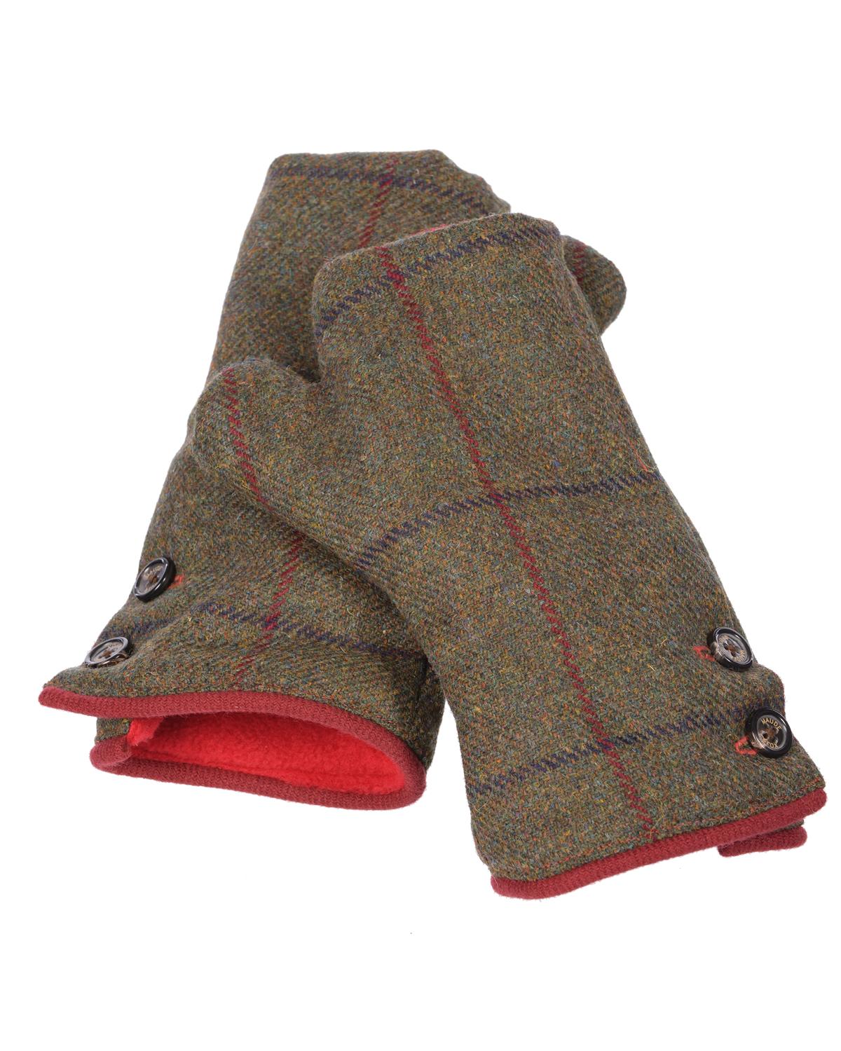 Gents and Ladies Henley Fingerless Mittens
